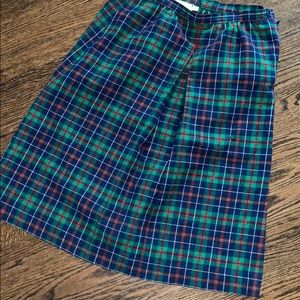 Pendelton wool skirt